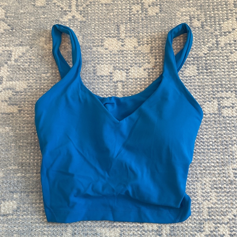 Women's Blue V-Neck Camisole
